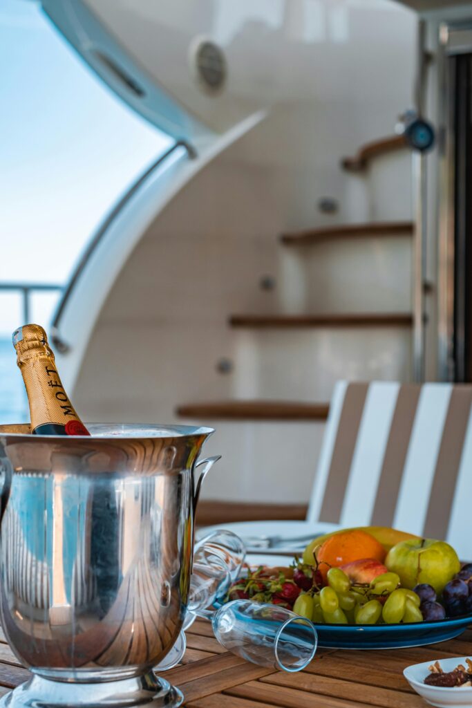 Luxury yacht with English marine insurance in Mallorca